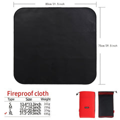Fireproof Camping Cloth Silicone Picnic Mat