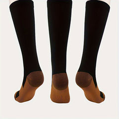 Compression Socks Outdoor Sports Fitness Running Yoga Mid calf Socks
