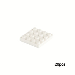 20pcs MOC 3031 Thin Sheets 4 4 Plates Building Blocks Educational Toy