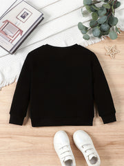 Toddler Kid's PAPA'S BOY Sweatshirt Long Sleeve Top Crew Neck Pullover