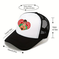 Unisex Sunshade Breathable Baseball Cap with Embroidery