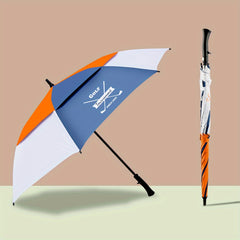 Golf Waterproof UV Protection Umbrella Double Layer Auto Open Large Size