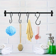 5 pcs S Hooks For Hanging 8 89 Cm Safety Buckle S Hook Pot Holder Closet Hooks
