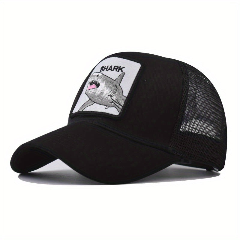 Cartoon Animal Pattern Cotton Baseball Cap