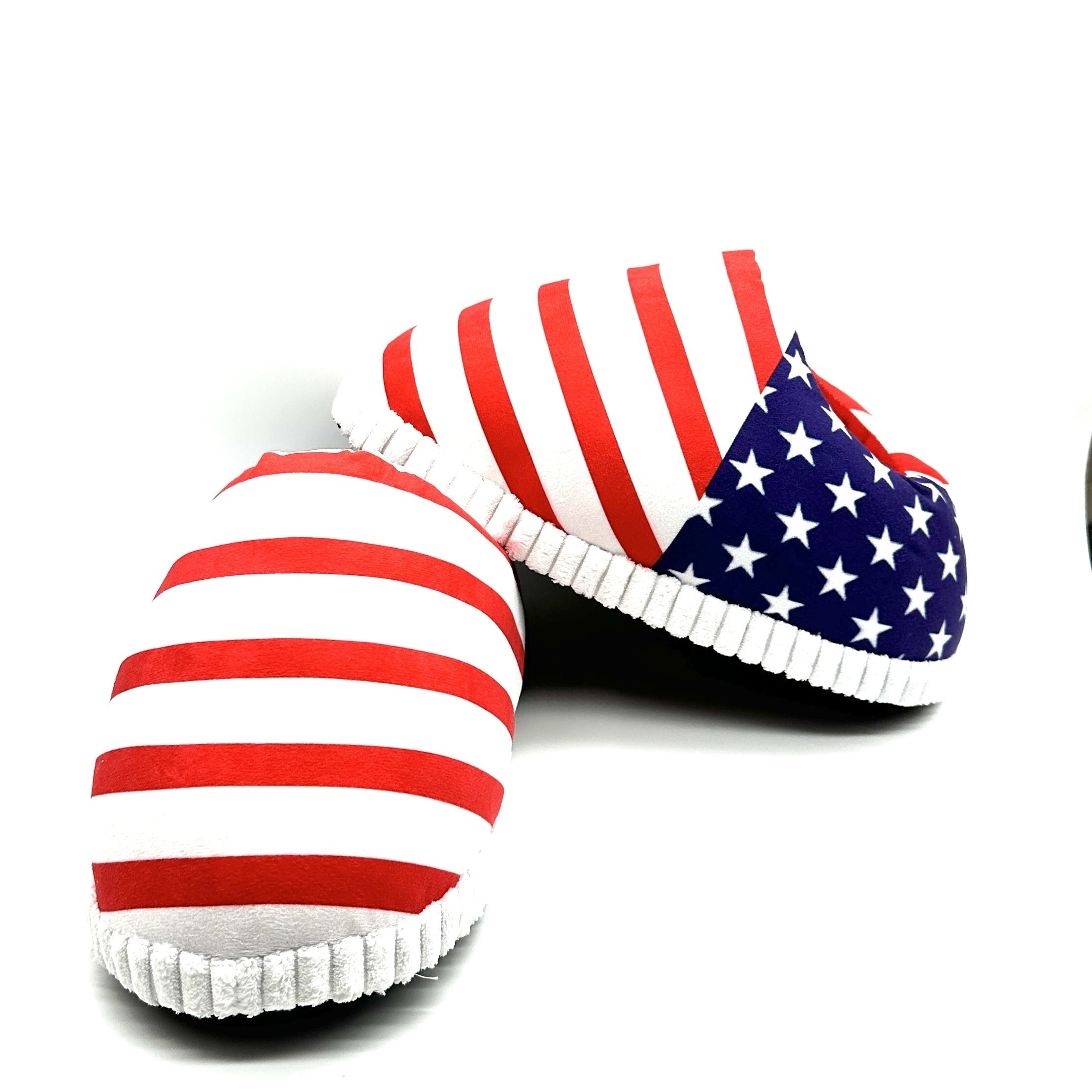Men's Plush Slip On House Shoes Comfortable Anti skid Thermal Shoes