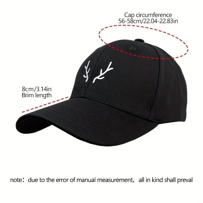 Embroidery Baseball Cap Curved Brim for Men Women