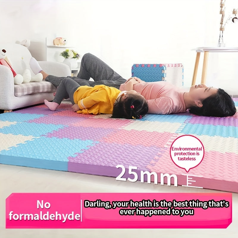 Foam Mat Children Climbing Pad Non slip Anti fall 10 Colors