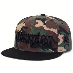 Men's COMPTON Baseball Cap Adjustable Hat for Spring Fall Summer