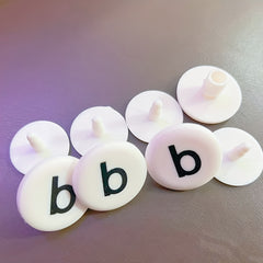 4 Pcs Beach Tote Bag Buckles Plastic Lightweight Rivets