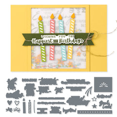 Bless Metal Cutting Dies And Stamps Set