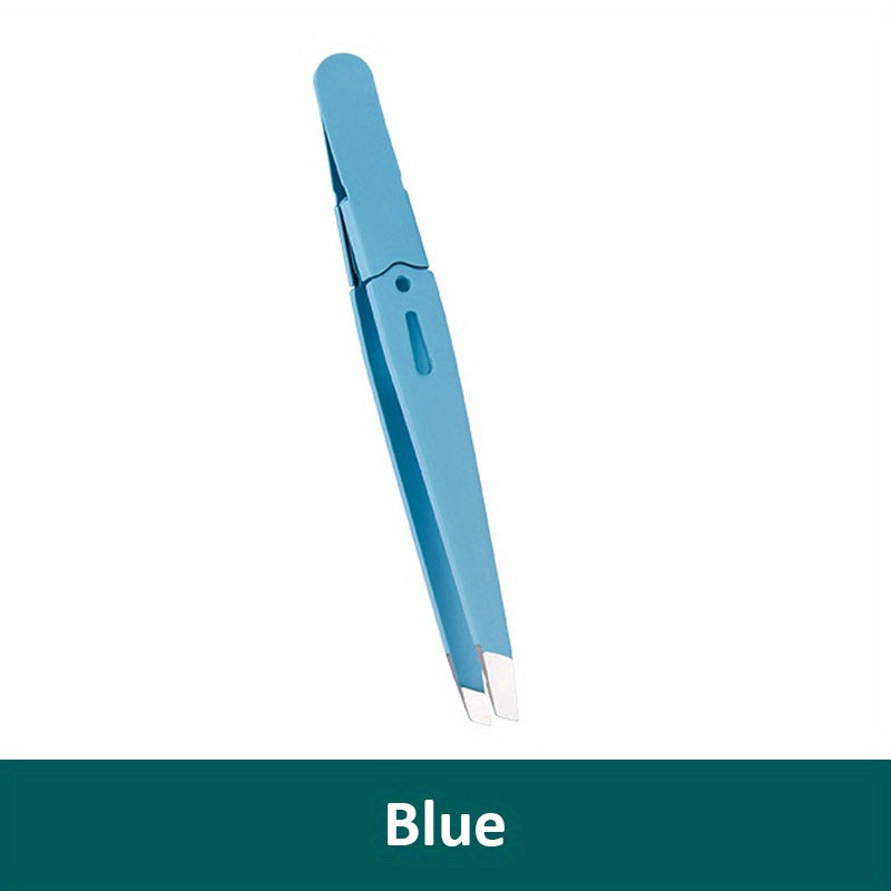 Stainless Steel Eyebrow Tweezers for Fine Hair Lifting