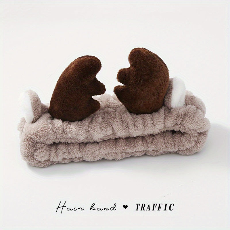 Coral Fleece Plush Hairband Hair Accessories