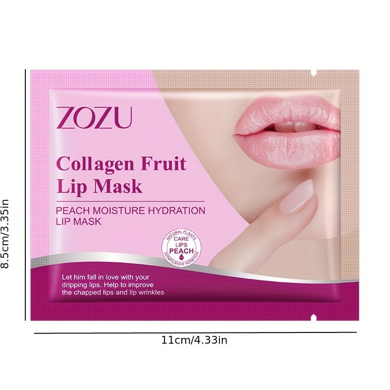 Collagen Crystal Pink Lip Mask Moisturize Anti Wrinkle Anti Aging