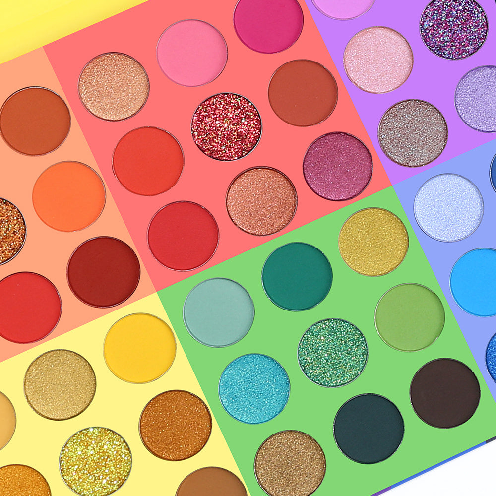UCANBE Splashy Candies Eyeshadow Palette - 54 Shades