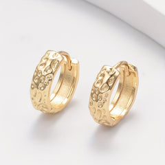 Irregular Concave Convex Earrings Vintage Party Jewelry for Women