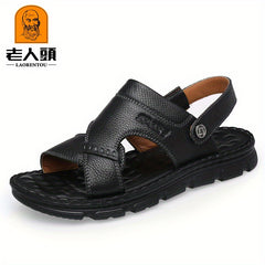 Men's Outdoor Sandals Breathable Cut Out Walking Shoes