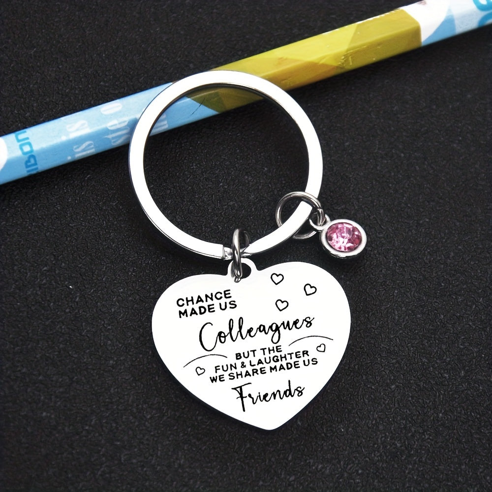 Inspirational You Touched Lives Keychain Thank You Gift