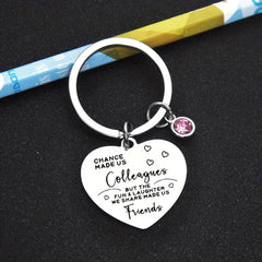 Inspirational You Touched Lives Keychain Thank You Gift