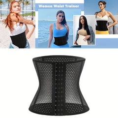 Breathable Waist Trainer Belt Tummy Control Wrap Cincher