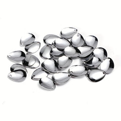 50pcs Fishing Spinner Blades Lures Making Accessories