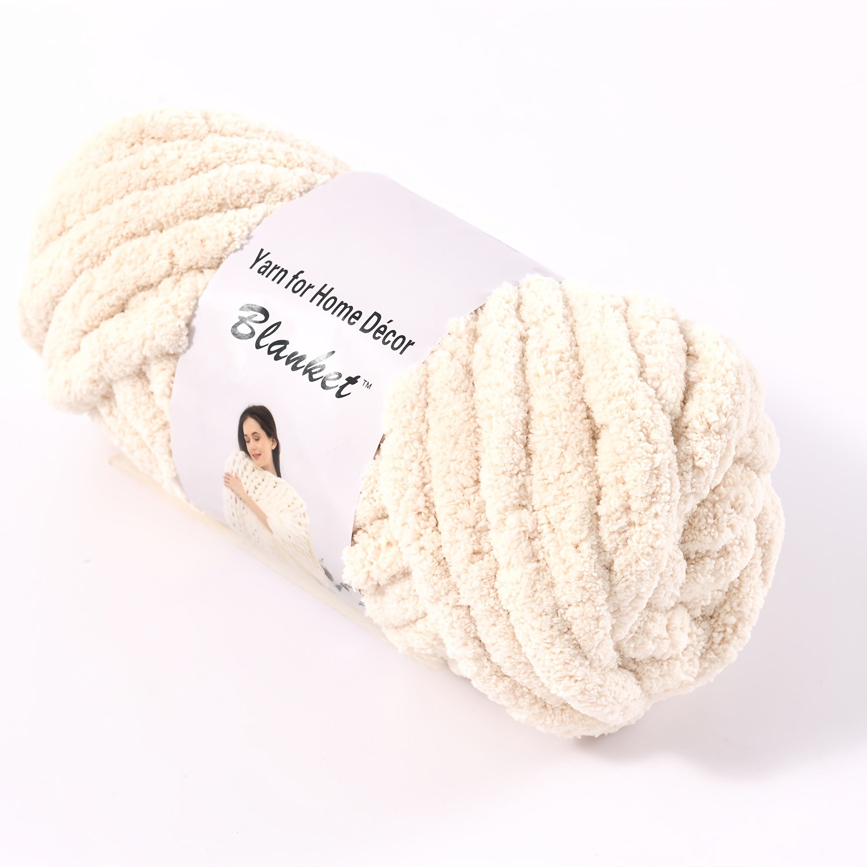 Chenille Chunky Yarn DIY Knitting Blanket Cushion Sofa Home Decor 250g