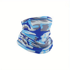 Unisex Camo Face Mask Neck Gaiter Cycling Windproof