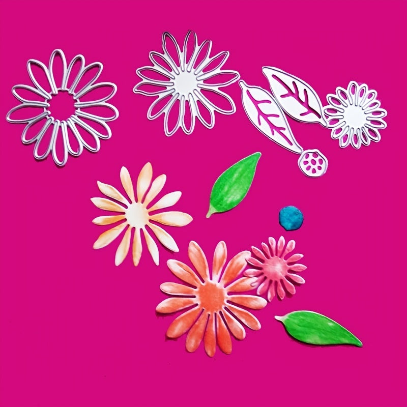3D Flower Metal Cutting Dies for DIY Crafts Scrapbook Album Paper Card