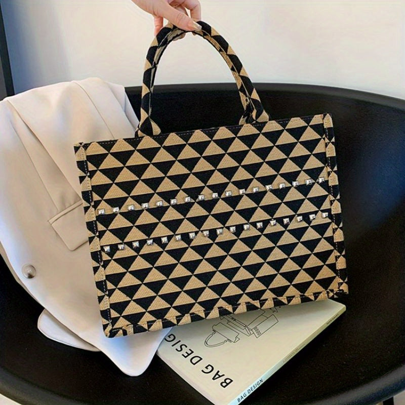 Large Capacity Mommy Tote Bag - Portable Shopping Bag