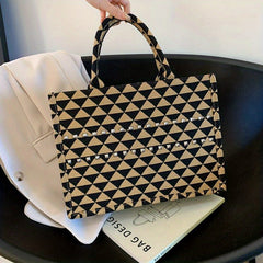 Large Capacity Mommy Tote Bag - Portable Shopping Bag