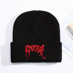 Funky Street Hip-hop Style Embroidered Warm Hat