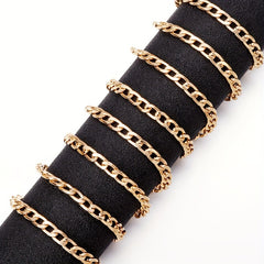Cuban Link Chain Hip Hop Punk Style Necklace Material DIY Jewelry B