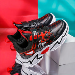 Boys Anime Low Top Sneakers Lightweight Anti Slip Sneakers