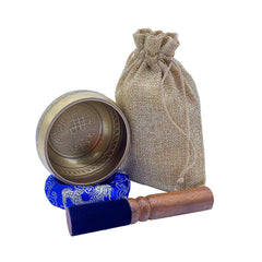 Nepal Handcrafted Singing Bowls Set for Mindfulness & Healing