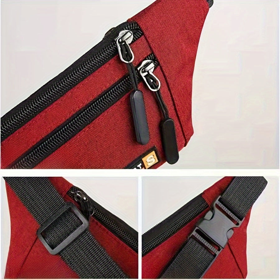 Outdoor Waist Bag Large Capacity Anti-splash Cash Mobile Phone Bag