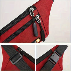 Outdoor Waist Bag Large Capacity Anti-splash Cash Mobile Phone Bag