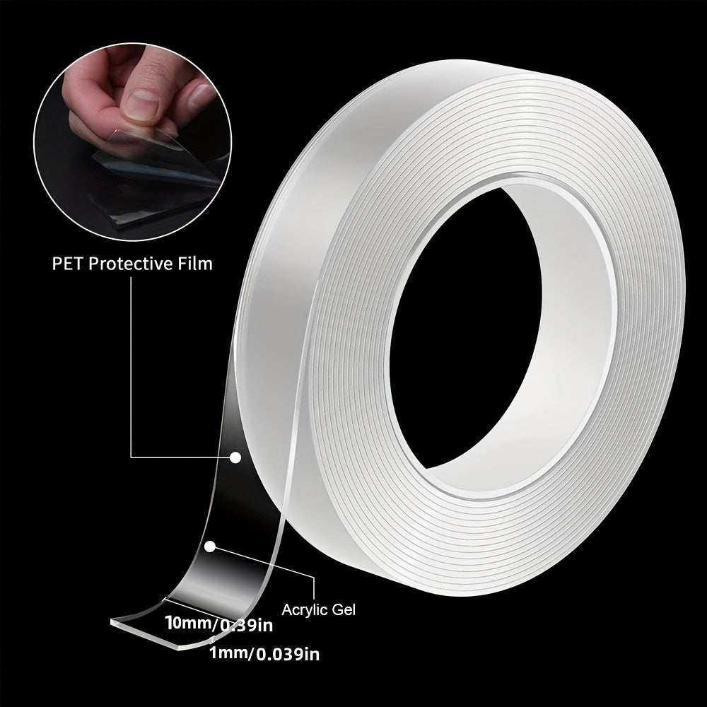Nano Double Sided Tape Waterproof Wall Stickers Reusable Heat Resistant