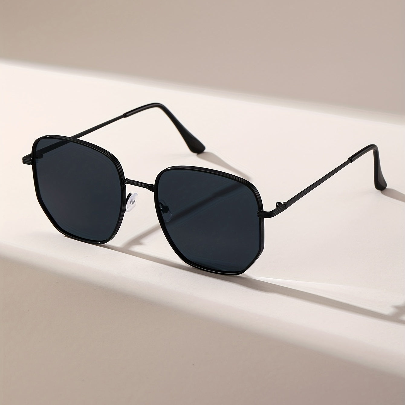 Ombre Lens Square Sunglasses UV400 for Men Women