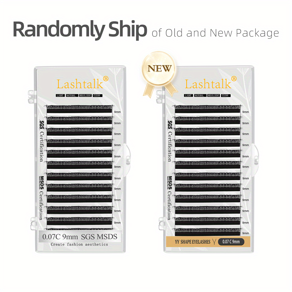 C Curling False Eyelashes Extensions 0.07mm Thickness