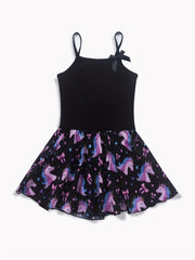 Cartoon Pony Graphic Cami Tulle Tutu Ballet Dance Dress