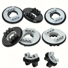 4pcs Gear Technical Turntable Platform for Kids' Toys