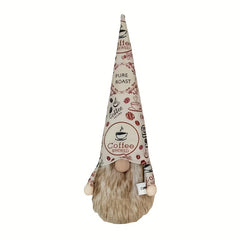 Coffee Doll Plush Gnome Faceless Puppet Ornaments