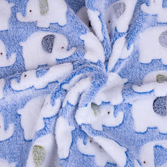 Cute Elephant Pet Blanket for Dogs & Cats, Cozy Winter Blanket for Extra Warmth