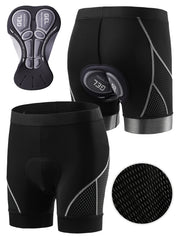 Men's Compression Cycling Shorts with 3D Gel Padded Short Pants