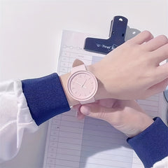 Kids Colorful Watch Plastic Wristwatch Gift