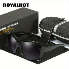 Royal Oval Resin Polarized Sunglasses Uv400 Glasses
