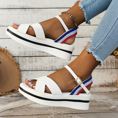 Women's Open Toe Heighten Sport Sandals Wear Resistance Non Slip