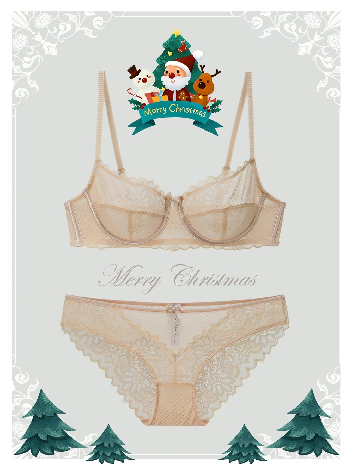 Sexy Lace Lingerie Set for Women