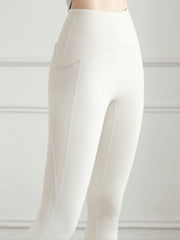 Solid Slimming Yoga Leggings High Waist Fitness Pants
