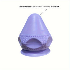 Soft Silicone Yoga Massage Ball with Suction Base