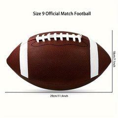 Training Football Size 3 6 9 PU Professional American Football